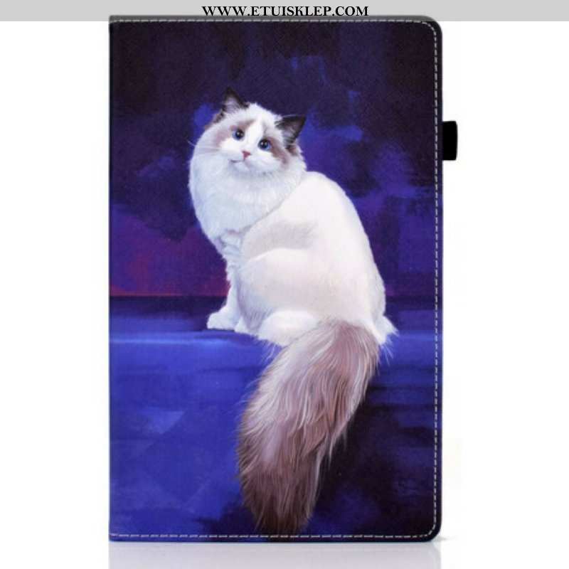 Case do Samsung Galaxy Tab A7 Lite Biały Kot